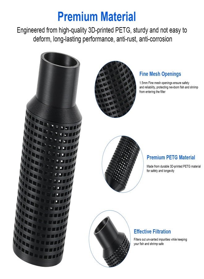 LEWEREST Aquarium Filter Intake Guard Replacement for Flu-val 306/307/406/407, Fish Tank Canister Filters Cover Protect Aquatic Life, Aquarium Intake Filter - 1 Pack - Image 5